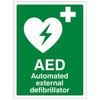 V Safety AED Automated External Defibrillator 200 x 300 mm