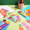 Lincia 60 Pcs Scratch and Sniff Scented Bookmarks Bulk for