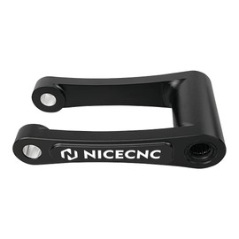 NICECNC Aluminum Lower Linkage Rod Drop Linkage Arm Lowering Link Compatible with 690 Enduro/SMC/R 2008-2018,690 Enduro/SMC/R 2019-2023,Compatible with Husqvarna 701 Enduro/Supermoto 2016-2024,Black