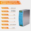 NDR-120-24 24V 5A 120W DIN Rail Industrial Power Supply, Universal