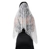 Manfnee Lace Triangular Scarves and Shawls for Evening Dresses with