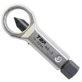 TOP Nut Breaker, Nut Splitter, Compatible Size 0.6 - 0.9 inches (16 - 22 mm), NB-3 For Removing Rust, Corrosion, and Sticky Nuts