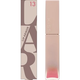 KiSS Lip Armor 13 Eye Spring 0.2 oz (5 g) Glitter Coated with Shiny Gel Membrane Tint Trip Sheer Clear Color