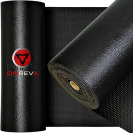 ONREVA Tool Box Liner 30 inch Wide x 22 Ft Large, Toolbox Drawer Liners, Heavy Duty Shelf Rubber Mat, Non Slip Pad Organizer for Rolling Tool Chest Drawers, Cabinet, Workbench, Black