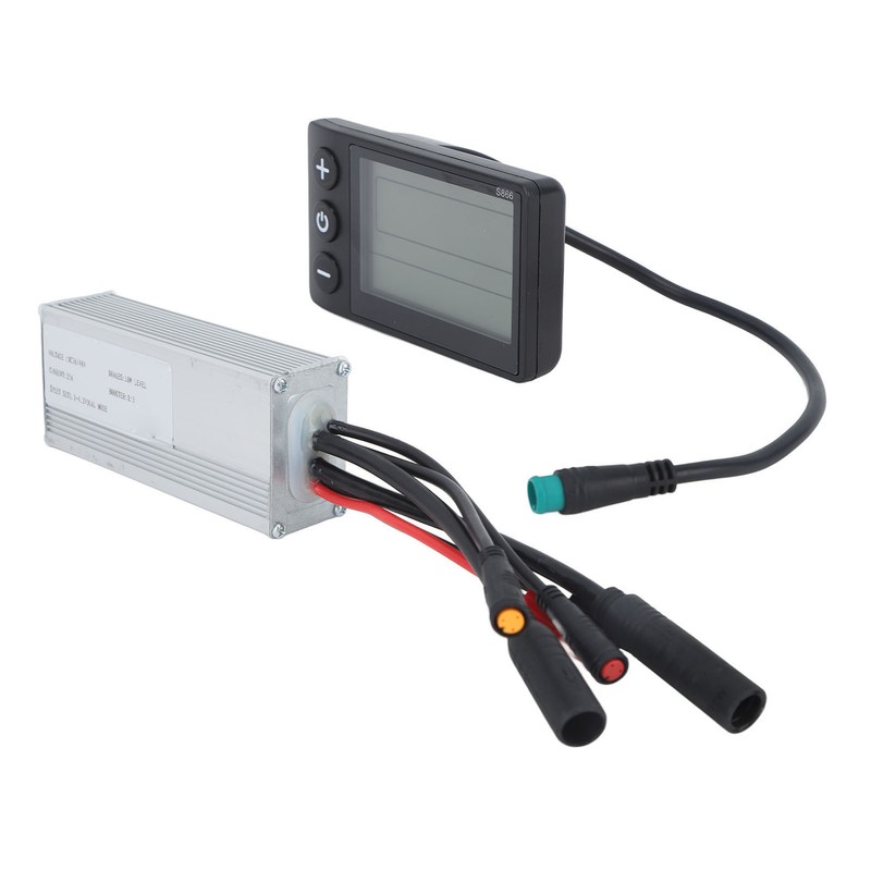 Electric Bike Conversion Kit 25A Controller Waterproof Instrument Control Panel