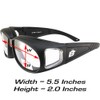 2 Pairs Birdz Swallow Foam Padded Motorcycle Riding Glasses Black