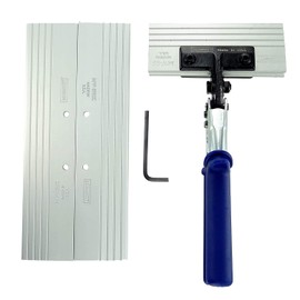 MIDWEST Seamer Set - 5 & 9 Inch Straight Sheet Metal Bender Set with Aluminum Blades & KUSH'N-POWER Comfort Grip Handle - MW-S59