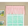 Today's Curtain Emelia Original Voile Valance 14", Rose, 60" W
