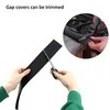 25-Inch Silicone Stove Gap Covers – 2-Pack Black T-Shaped Kitchen