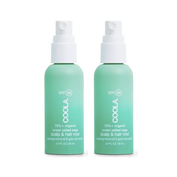 COOLA Organic Scalp Spray & Hair Sunscreen Mist with SPF