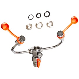 Guardian G1201 Brass EyeSafe Faucet-Mounted Eyewash with Faucet Control Valve