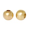 SiAura Material Metal Beads 4 mm with 1.5 mm Hole