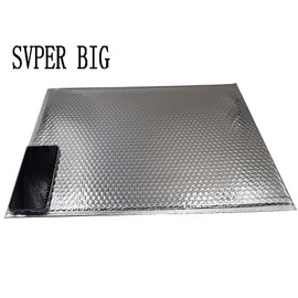 Cool Shield Bubble Mailers,Thermal Padded Envelopes Self sealing thermal insulated envelopes made of reflective thermal bubble for cold shipping. Metallic foil, Mailing, Packing (5 PCS)(15" x 20")