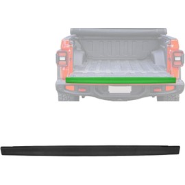 Rear Tailgate Protector Spoiler Top Trim Cover Rear Truck Molding Cover Cap Black Fits for Jeep Gladiator JT 2020 2021 2022 2023 2024 2025 68343264AA