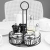 Olympia Wire Condiment Holder Black 235X195mm Caddy Rack for Better
