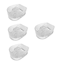 FRCOLOR Manicure Bowls 4pcs Manicure Hand Soak Bowl Nail Soaking Bowl s Nail Soak off Tray Gel Nail Soak off Bowl Powder Remover Manicure Bowl Nail Polish Bowls Acrylic Glass Nails Spa