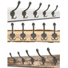 Fuxxer® Classic Coat Hooks Double Hooks Hat Hooks Clothes Hooks