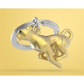 Meta[l]morphose MetallmorPHOSE Keyring Guepard Gold Matt - MTM272-01, gold-coloured