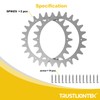 TRUSTLIONTEK Traction Device for Robot Mower Wheel Tooth Spikes, Compatible