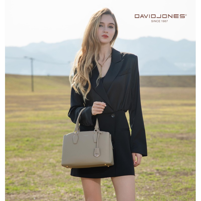 David Jones - Women's handbag - PU leather tote bag