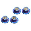KN Planning RC926 64 Titanium Wheel Serate Nut Large Diameter