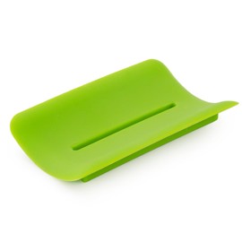 LOYATRO Bar Soap Holder for Shower Silicone Soap Dish for Bathroom Sink Soap Saver Bathtub Self Draining Soap Tray(A-Green,1)