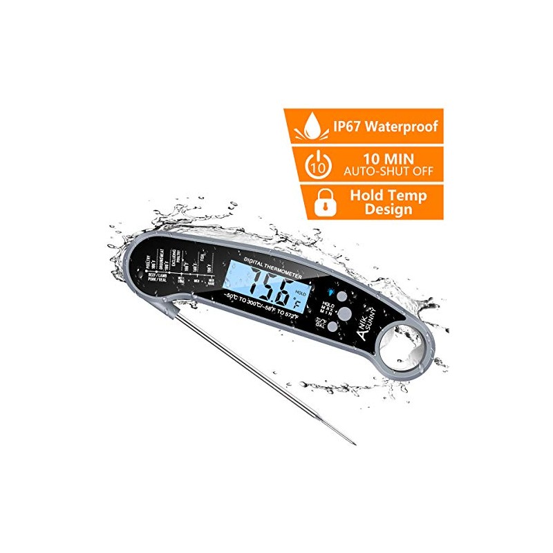 Digital Meat Thermometer - Ultra Fast Instant Read Food Thermometer