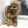 Loved Up Couple Talula And Tarquin Troll Gnome Garden Gift