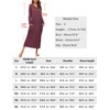 Marvmys Women Long Sleeve Nightshirts Cotton Full Length Sleep Shirts