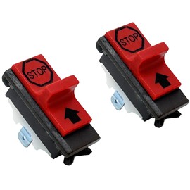 Hippotech Pack of 2 On/Off Switch for Husqvarna 40/41/42/45/50/51/55/61/66/162 Chainsaw