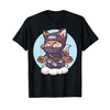 Cute Cartoon Ninja Fox Character For Kids T-Shirt