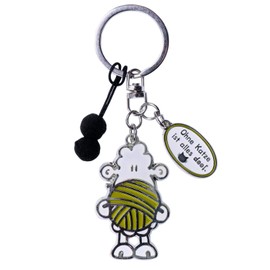 Die Geschenkewelt Keyring Pendant - Different Designs (German Language)