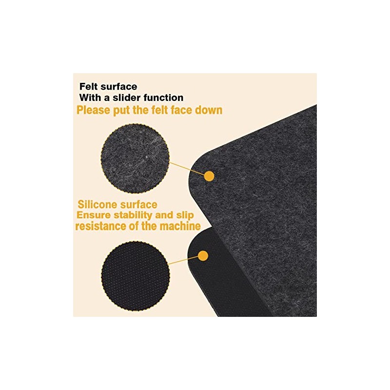 Heat Resistant Silicone Mats for Kitchen Appliances - Set of