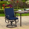 Outdoor Seating Pad Multipurpose Single Layer Sponge Oxford Cloth Chair