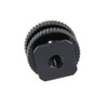 CAMVATE 5/8"-27 Male Threaded Cold Shoe Adapter To Hot Shoe