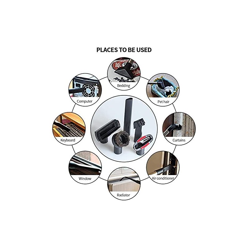getalong Henry Hoover Accessories 32mm and 35mm Set of 6