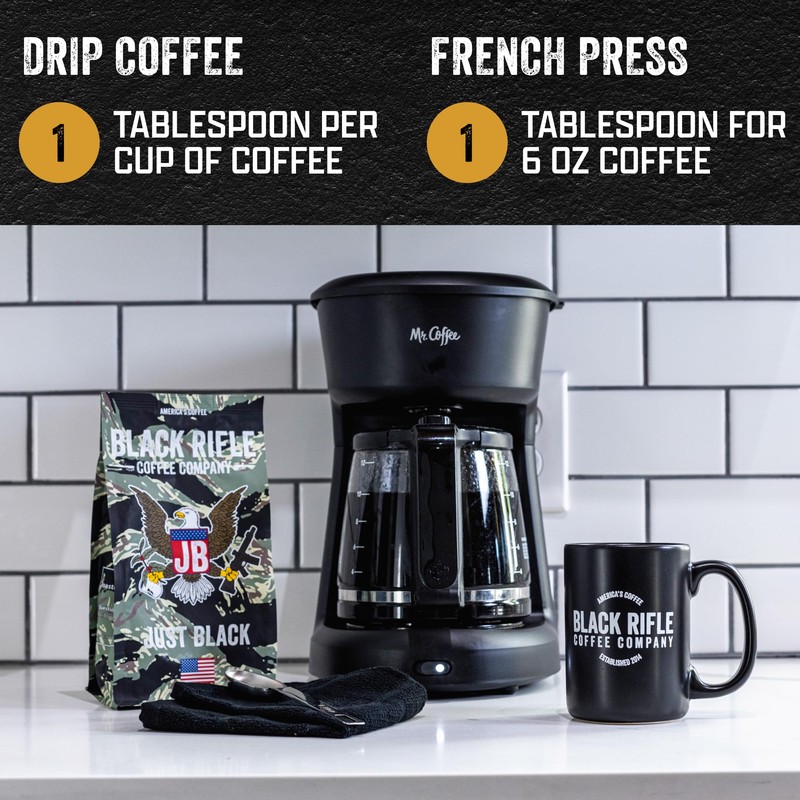 Black Rifle Coffee Company Ground Coffee Medium Roast - Roasted