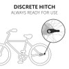 hauck Bike Trailer Hitch, Black - for Dryk Duo &