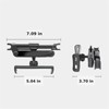 Car Headrest Tablet Holder for Backseat Use – 360° Rotating