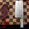 SHI BA ZI ZUO Meat Cleaver Knife, Heavy Duty Cleaver