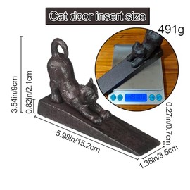 Home Locomotion Stretching Cat Door Stopper