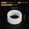 MECCANIXITY Silicone Rubber Bands Rings 100Pcs Non-Slip 10mm Dia 1mm