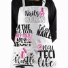 Nail Tech Gift For Women Nail Technician Apron Nails Queen