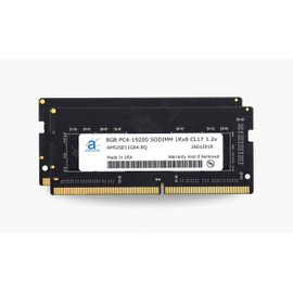Adamanta 16GB (2x8GB) Memory Upgrade Compatible for 2017 Apple iMac 27"/21.5" Retina 5K/4K or Non-Retina Display DDR4 2400MHz PC4-19200 SODIMM 1Rx8 CL17 1.2v Single Rank RAM DRAM