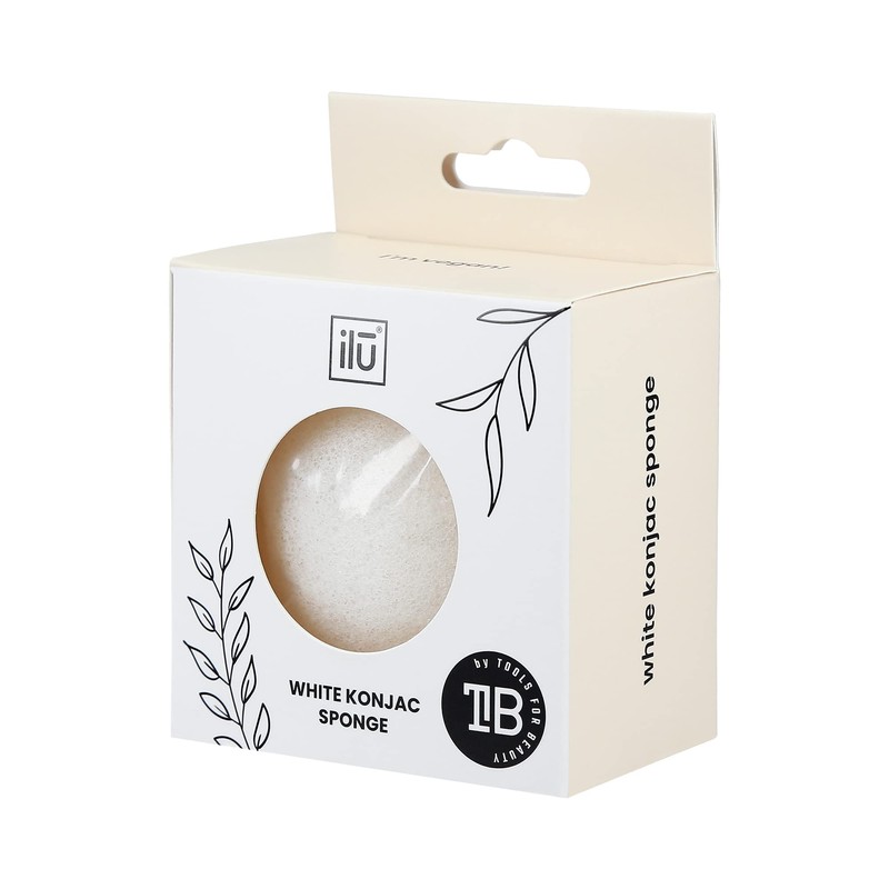 T4B Ilu Konjac Make-Up Sponge, Very Durable, Comfortable with Cord,