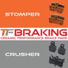 Trax Factory Braking High Performance Ceramic Disc Brake Pads for