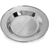 normani 1-3 pieces robust stainless steel camping plates, rust-proof, colour