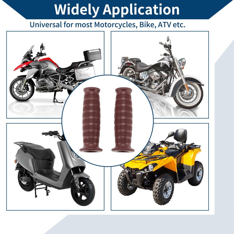 Hihaha 7/8" 22mm 15/16" 24mm Universal Motorcycle Hand Grip Cover