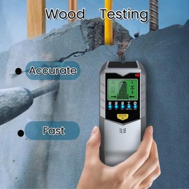 ThreeH Cable Finder Locator 5 in 1 Electronic Wall Detector Multifunctional Wall Probe with Alarm for Wood Detection