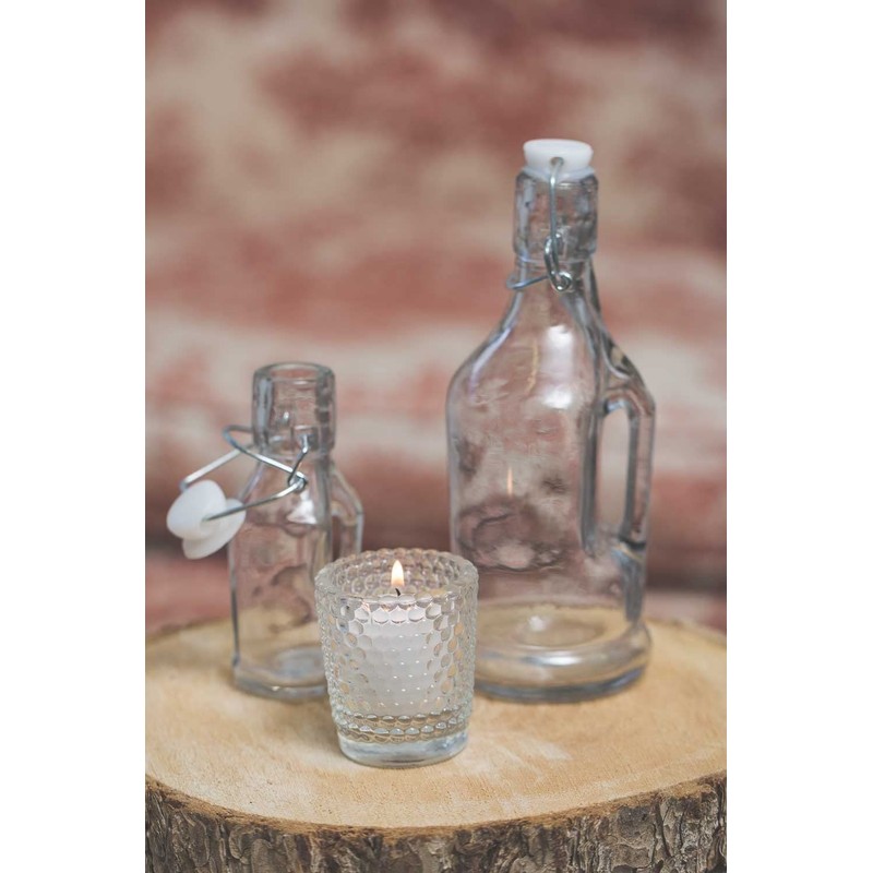 Richland Votive Candle Holders Hobnail Clear Set of 72